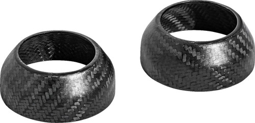 Saddlemen Matte Carbon Fiber 39mm Fork Cover (CF-8-0006M)