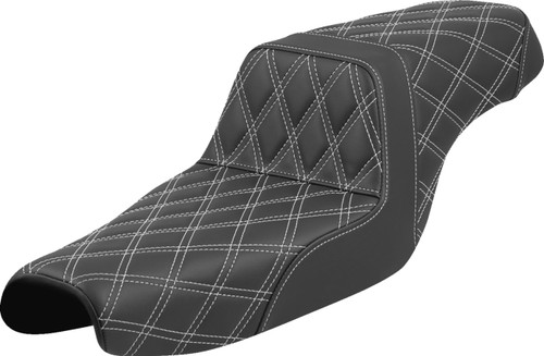 Saddlemen Step-Up Seat w/ White Lattice Stitch (807-11-17506)