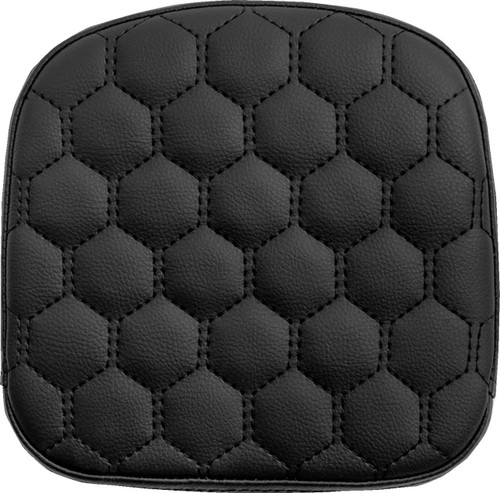 Saddlemen Honeycomb Black Stitched Sissy Bar Pad (040749)
