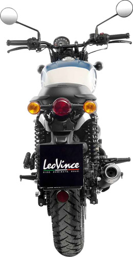 Leo Vince GP One Stainless Steel Black Slip-On Muffler (15129U)