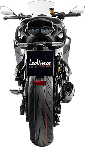 Leo Vince LV-14 R Black Edition Slip-On Muffler (15602BU)