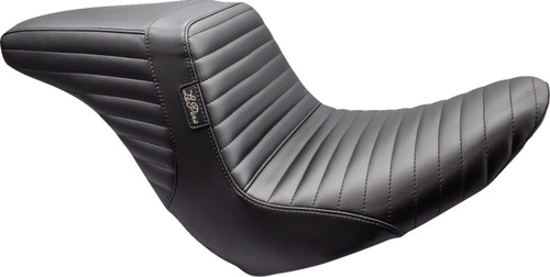 Le Pera Kickflip Up Front Seat Black Pleated (LYRU-590PT)