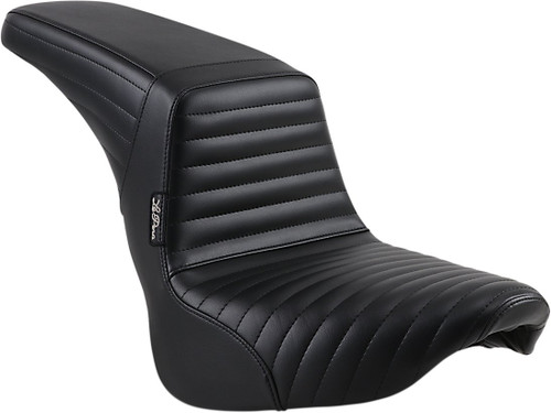 Le Pera Kickflip Black Pleated Seat (LYR-590PT)