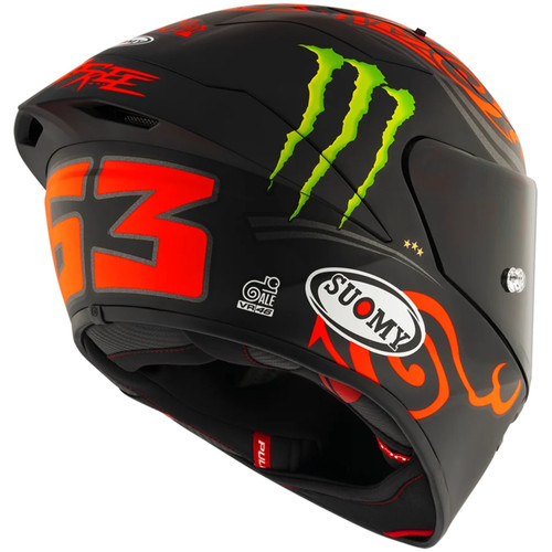 Suomy S1-XR Bagnaia Monster Replica 2024 Motorcycle Helmet