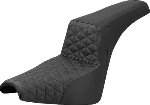 Saddlemen Step-Up Black Tri-Gripper Seat (818-30-179)