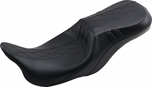 Le Pera Outcast GT2 Black Seat w/ Double Diamond Inlay (LK-997GT2)