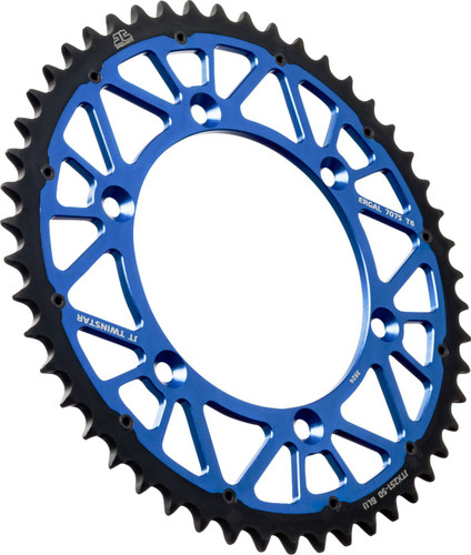 JT Steel Rear Sprocket Blue 50 Tooth (JTX251.50BLU)