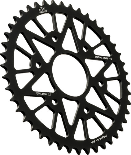 JT Aluminum Rear Sprocket Black 44 Tooth (JTA890.44BLK)
