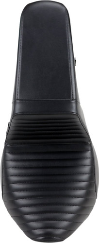 Le Pera Kickflip Black Pleated Seat (LYF-590PT)