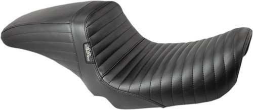 Le Pera Kickflip Black Pleated Seat (LF-591PT)