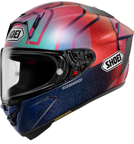 Shoei X-Fifteen Marquez Holi Motorcycle Helmet