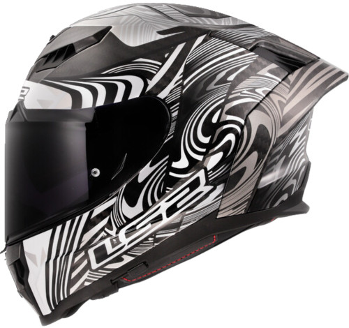 LS2 Dragon Carbon Enthum Motorcycle Helmet