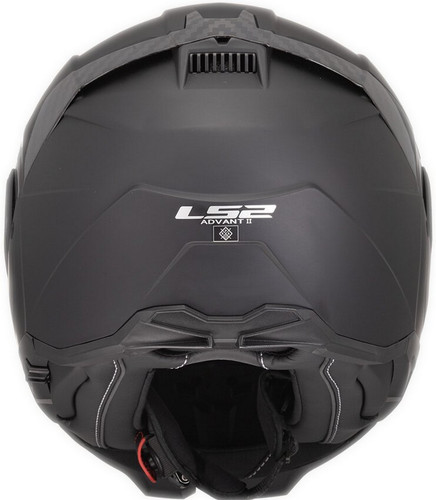LS2 Advant II Solid Modular Motorcycle Helmet w/SunShield