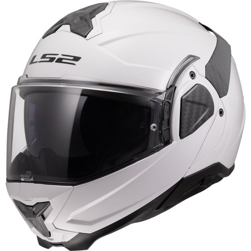LS2 Advant II Solid Modular Motorcycle Helmet w/SunShield