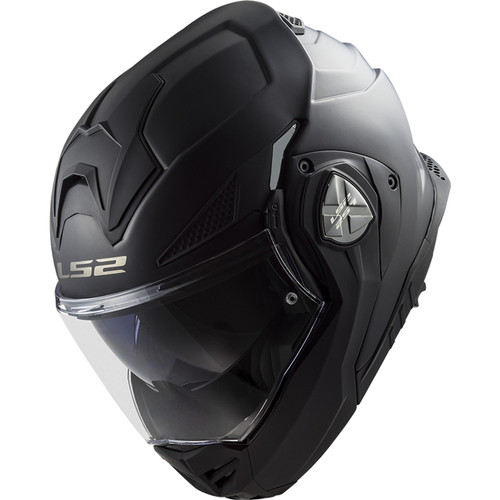 LS2 FF901 Advant X Solid Modular Motorcycle Helmet w/SunShield