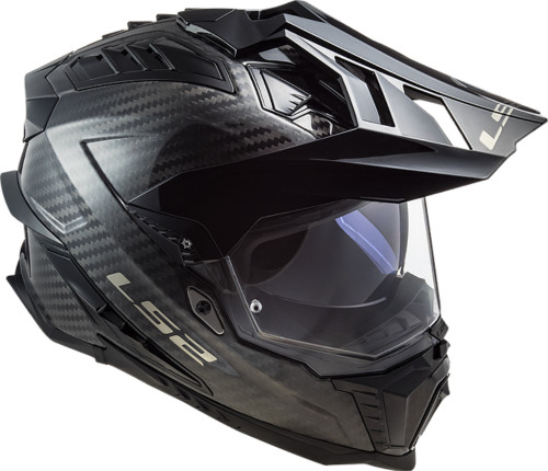 LS2 Explorer Carbon Solid Adventure Dual Sport Helmet