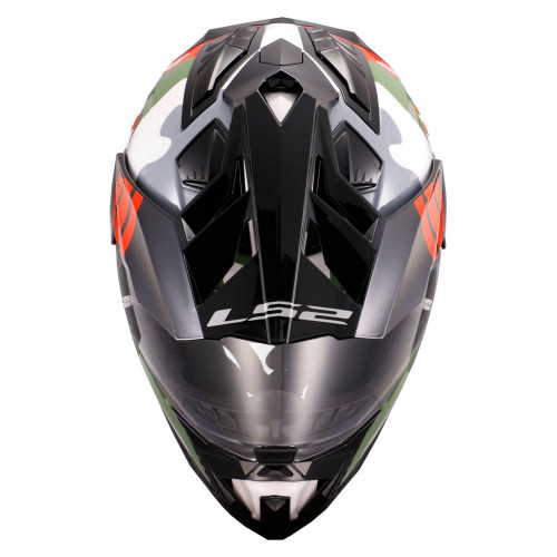 LS2 Explorer Camo Adventure Dual Sport Helmet
