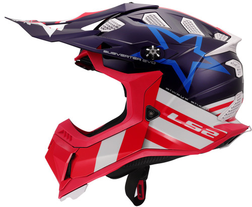 LS2 Subverter EVO Constellation MX Offroad Helmet