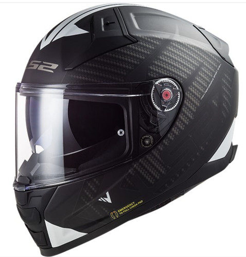 LS2 Citation II Splitter Motorcycle Helmet
