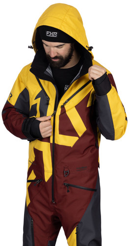 FXR Cold Cross CX LITE Mens Snow Monosuit