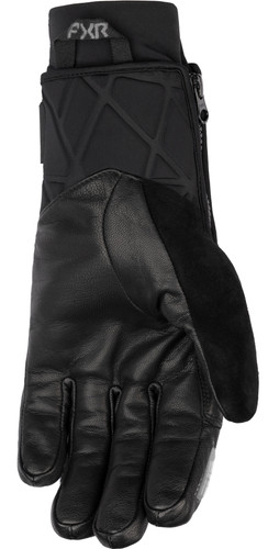 FXR Helium Mens Leather Snow Gloves w/Short Cuff