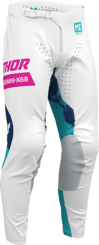 Thor Launchmode Bleach Mens MX Offroad Pants