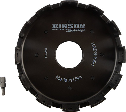 Hinson Billetproof Clutch Basket w/Cushions (H894-B-2201)