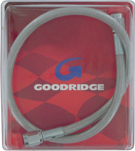 Goodridge Universal Brake Line - 19" - Stainless (80319)