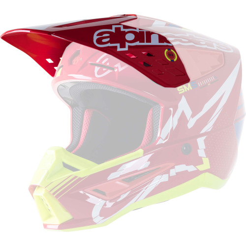 Alpinestars Supertech M5 Action Helmet Replacement Visor/Peak