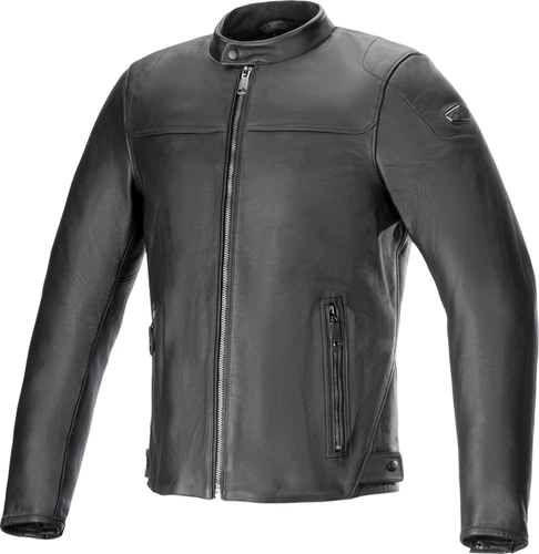 Alpinestars Blacktrack Mens Leather Motorcycle Jacket