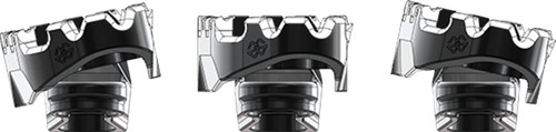 Gilles Tech-X Enduro Black Driver Footpegs (RGK-119-UF35-SET-B)