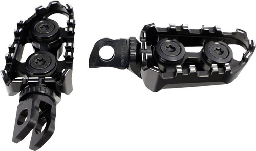 Gilles Tech-X Enduro Black Driver Footpegs (RGK-300-UF35-SET-B)