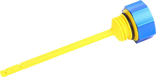 Figurati Performance Engine Oil Dipstick | Magnetic | Curved Blue (FDP01-M8SM-B)