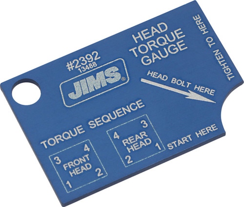 Jims Head Bolt Torque Gauge Plate (2392)