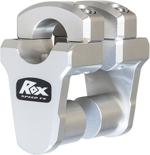 Rox Speed FX 2" Pivoting Bar Clear Risers for 1 1/8" Handlebars (1R-P2PPA)