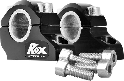 Rox Speed FX 1.25" Block Offset Black Risers (3R-B12POEK)