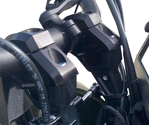 Rox Speed FX 1.5" Barback Black Risers (3R-B21R-15K)