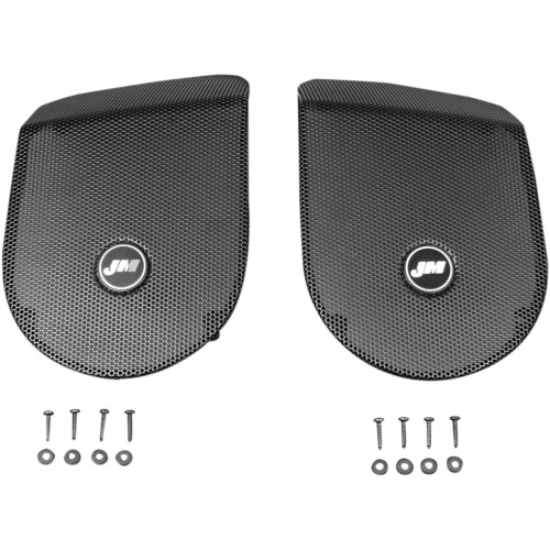 J&M Saddlebag Lid Speaker Grill Set (HGRL-SD06)