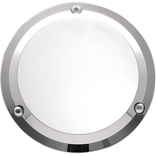 Joker Machine Chrome Billet Smooth Derby Cover (921017C)