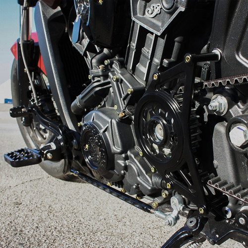Joker Machine Billet Aluminum Pulley Cover | Black (30-800-1)