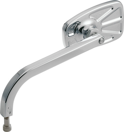 Joker Machine No. 8 Cafe Standard Rectangle Mirror | Left | Chrome (03-056-3L)
