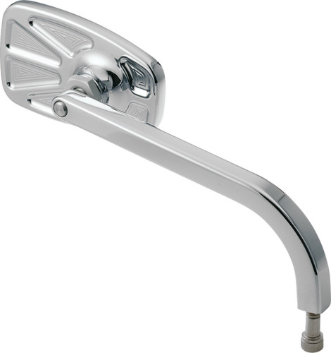 Joker Machine No. 8 Cafe Standard Rectangle Mirror | Right | Chrome (03-056-3R)