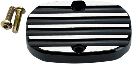 Joker Machine Rear Master Cylinder Cover | Finned | Black (08-008B)