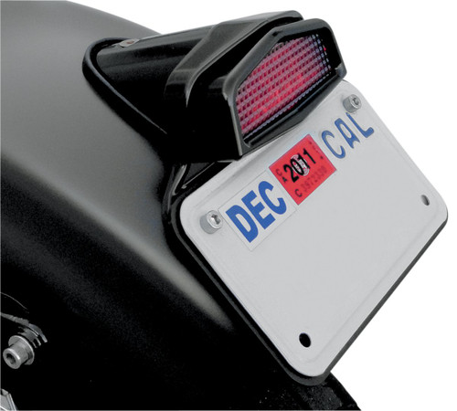 Joker Machine Black License Plate Backing Plate (09-575B)
