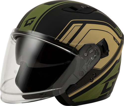 GMAX OF-87 Duke Open Face Motorcycle Helmet
