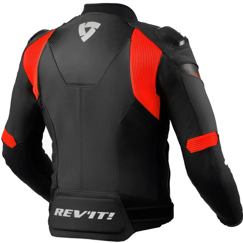 Rev'It Control Mens Leather Motorcycle Jacket