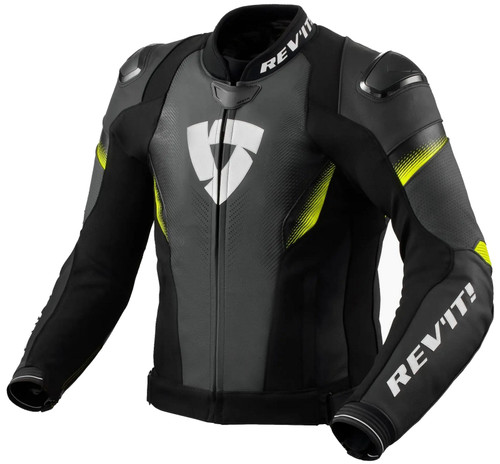 Rev'It Control Mens Leather Motorcycle Jacket