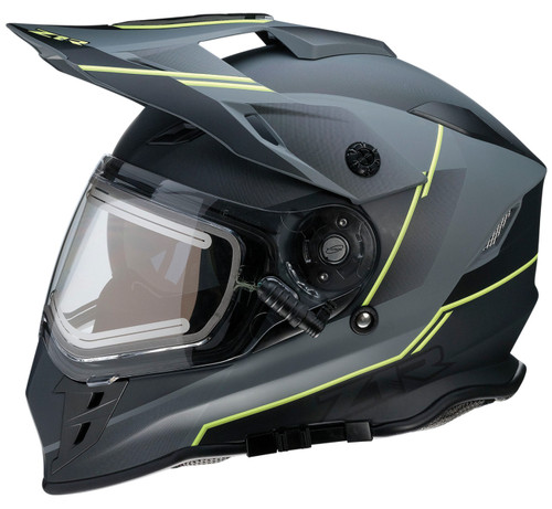 Z1R Range Bladestorm Snow Helmet w/Heated Electric Shield