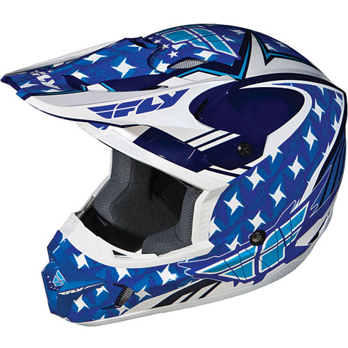 Fly Racing Kinetic Flash Youth MX Helmet