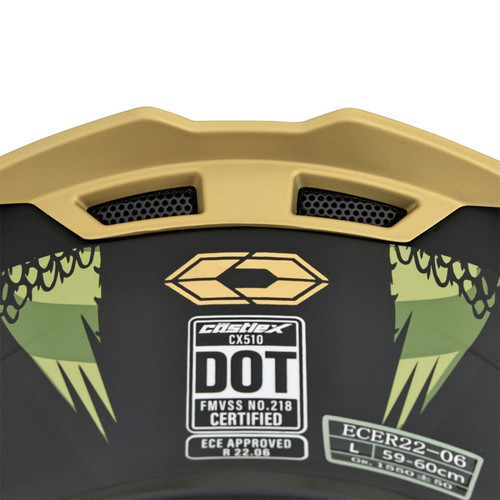 Castle CX510 Hydra Motorcycle Helmet